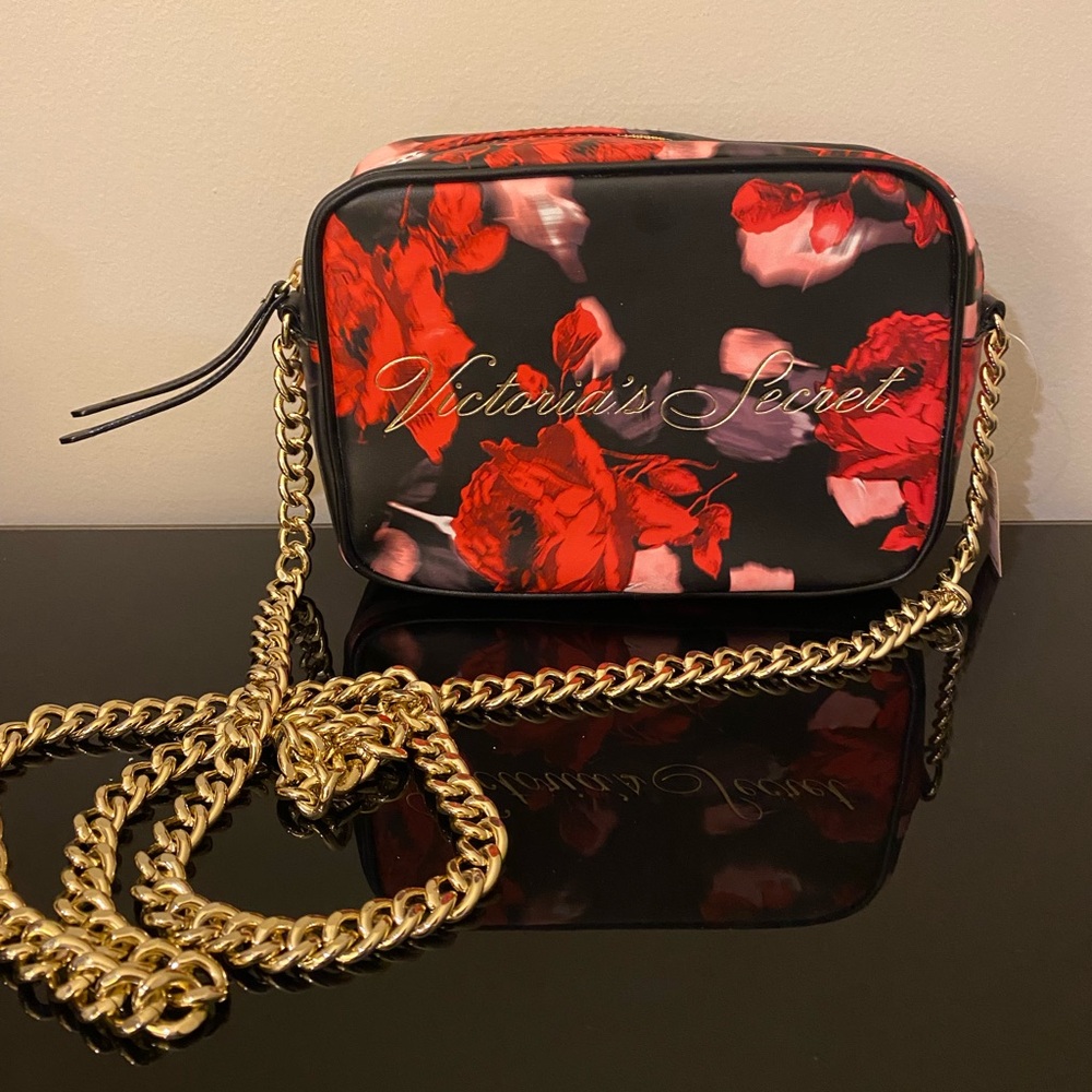 Victorias Secret floral crossbody bag NWT